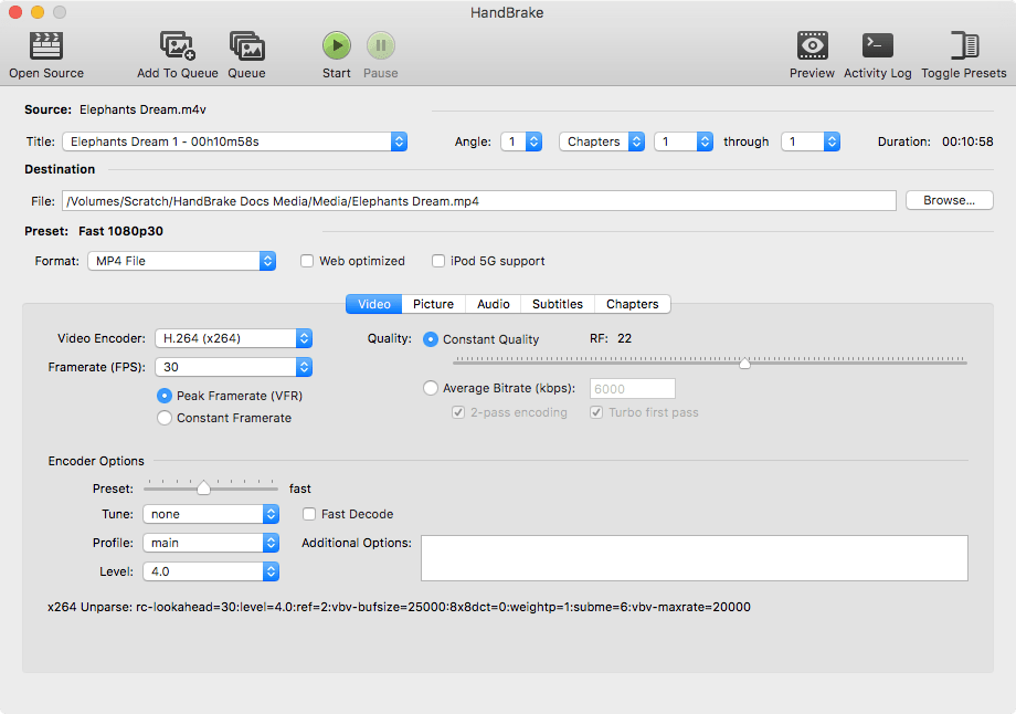 handbrake program