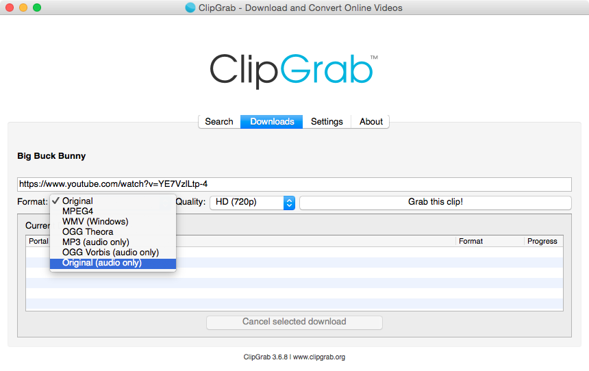 Mac grab tool