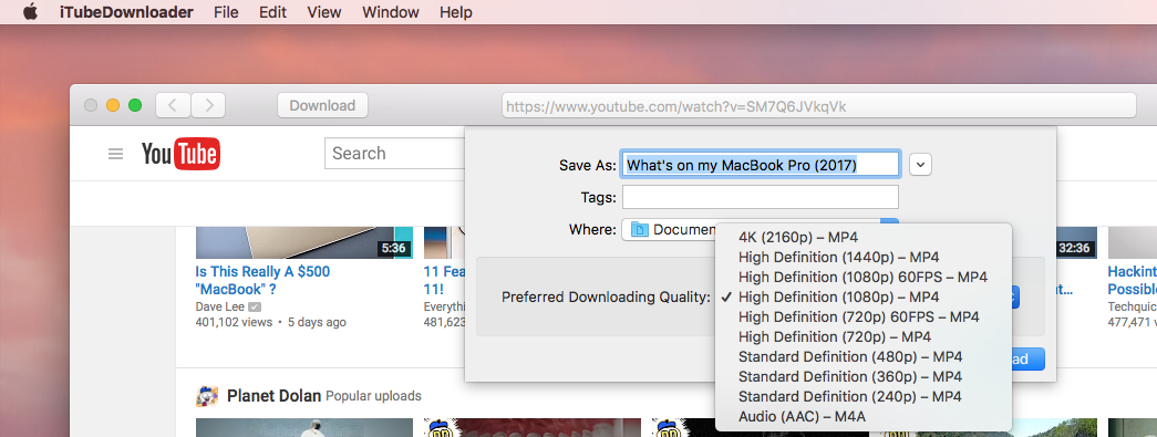 YouTube By Click Downloader Premium 2.3.41 for mac instal