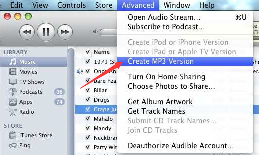 convert mp4 to mp3 mac itunes