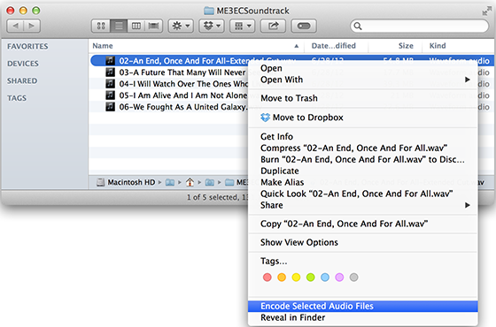 batch convert wav to mp3 for mac