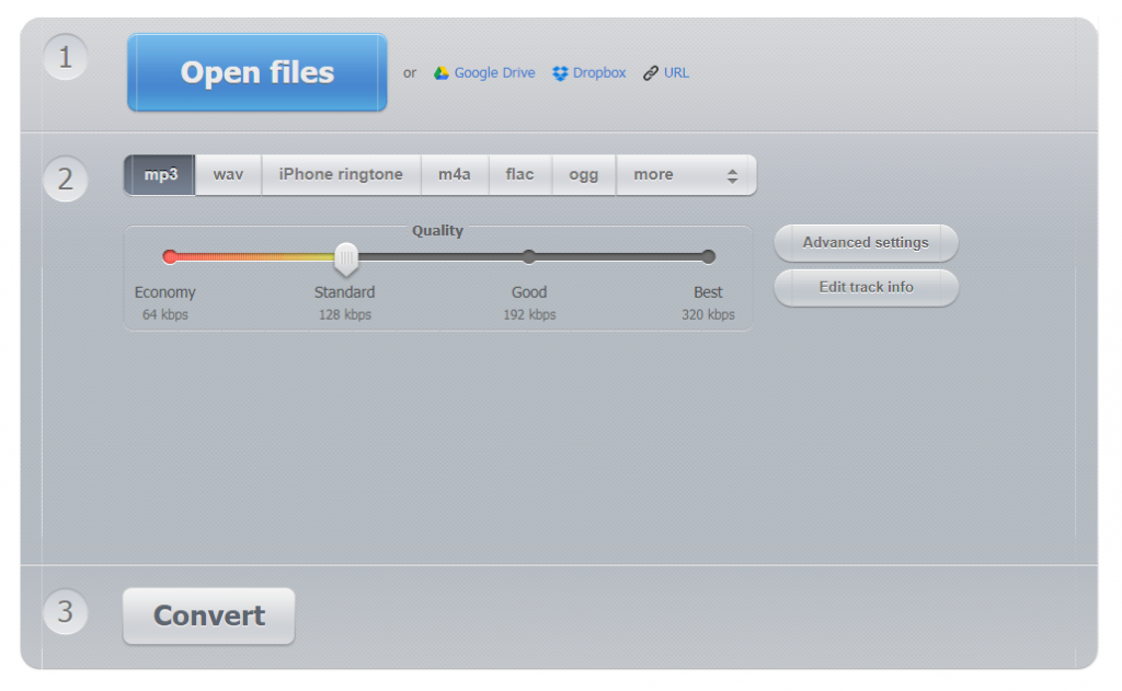 Online FLAC to MP3 Converter