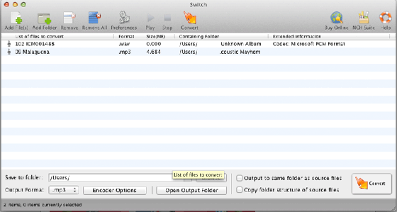 Switch Mp3 Converter For Mac