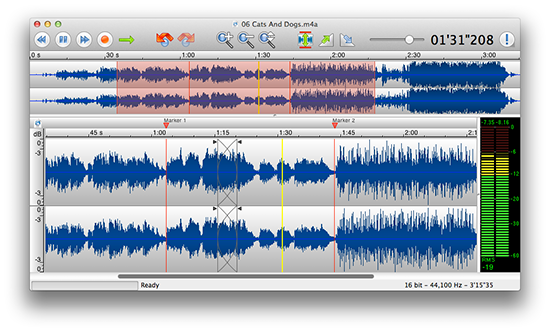 wavepad audio editor mac