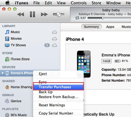 How to Transfer Music from iPhone to Mac for Free using iTunes