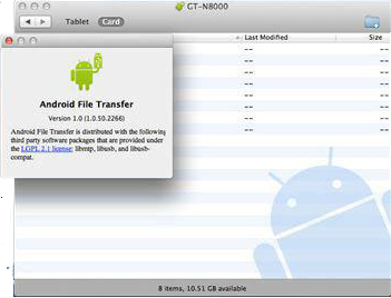 Use File Transfer for Android Documents Syncing