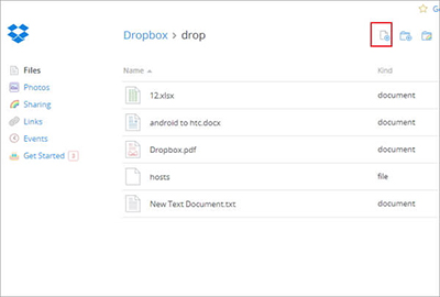 Use Dropbox for Photos Syncing