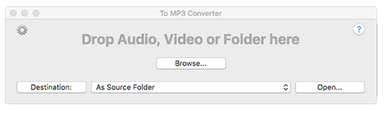 To MP3 Converter for Mac