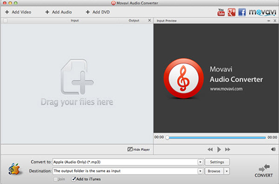 Movavi Audio Converter for Mac