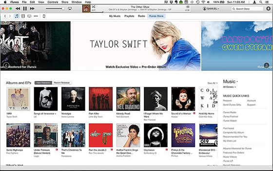 Steps to Buy Music from iTunes Store