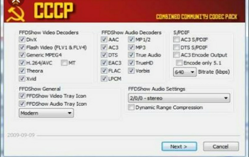 xvid codec update 2018